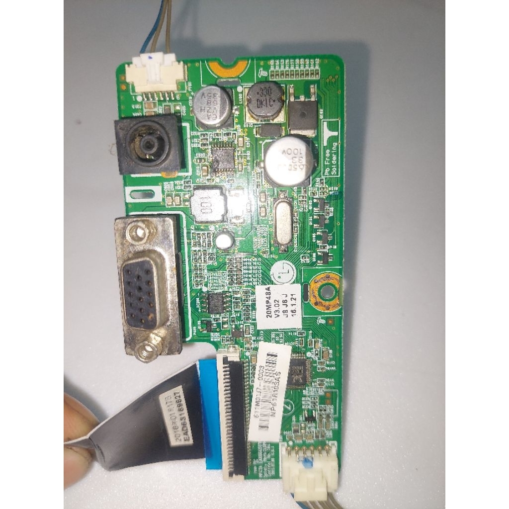 MAINBOARD MB MONOTOR LG 20MP48A OK TEST