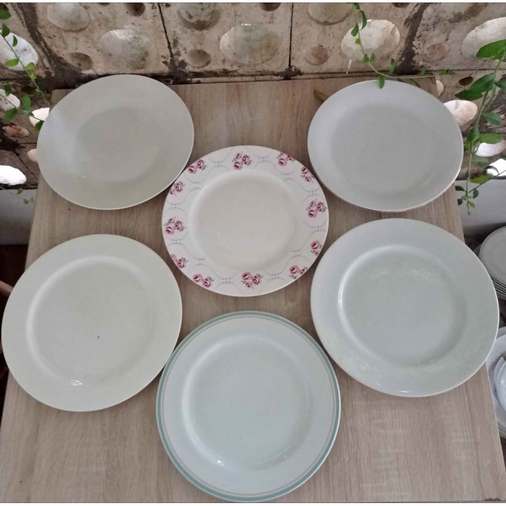 Aneka Piring Ex Restoran uk diameter 25-26