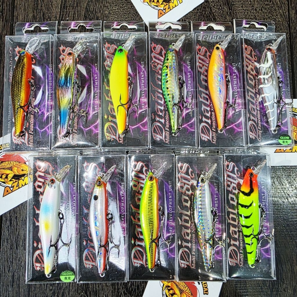 Umpan Minnow Senses Diablo 80S