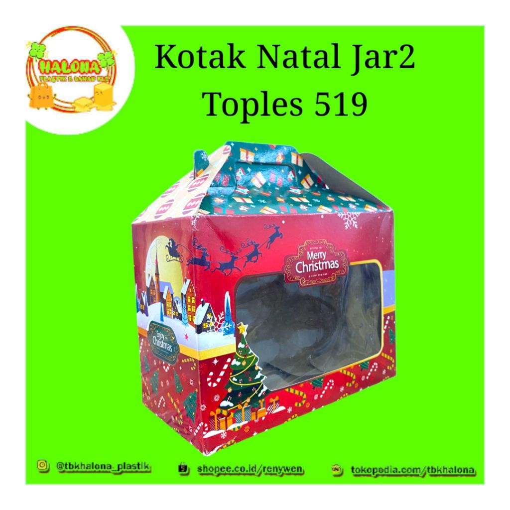 Dus 2 Toples Natal 519 ( Perpcs )