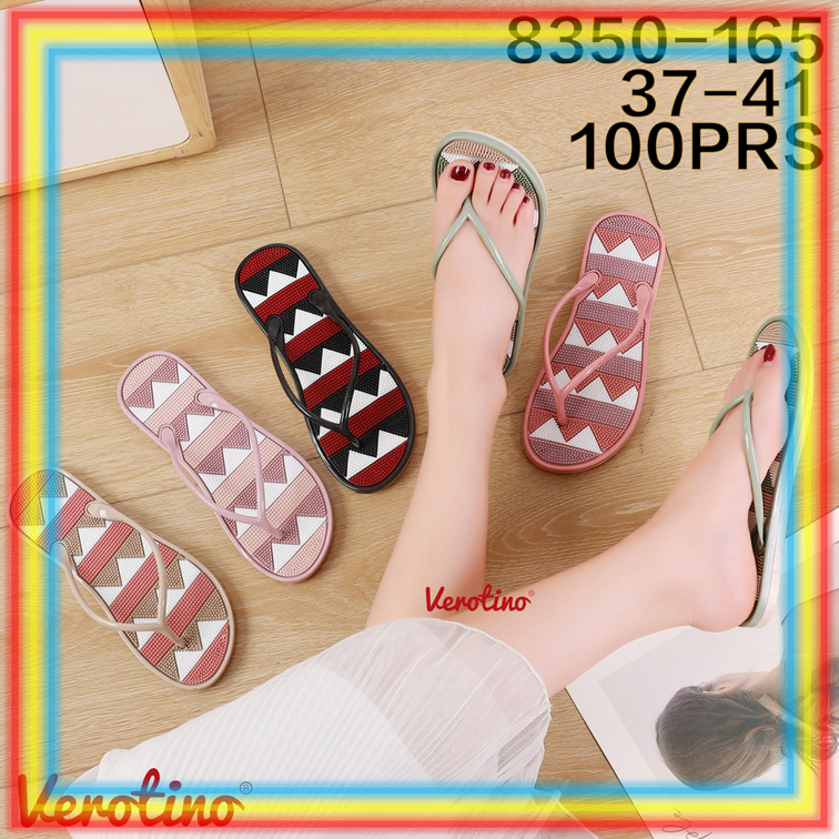 8350-165 Sandal Jepit Rematik Refleksi Verotino Sendal Duri Terapi Kesehatan Motif Segitiga Akupuntu