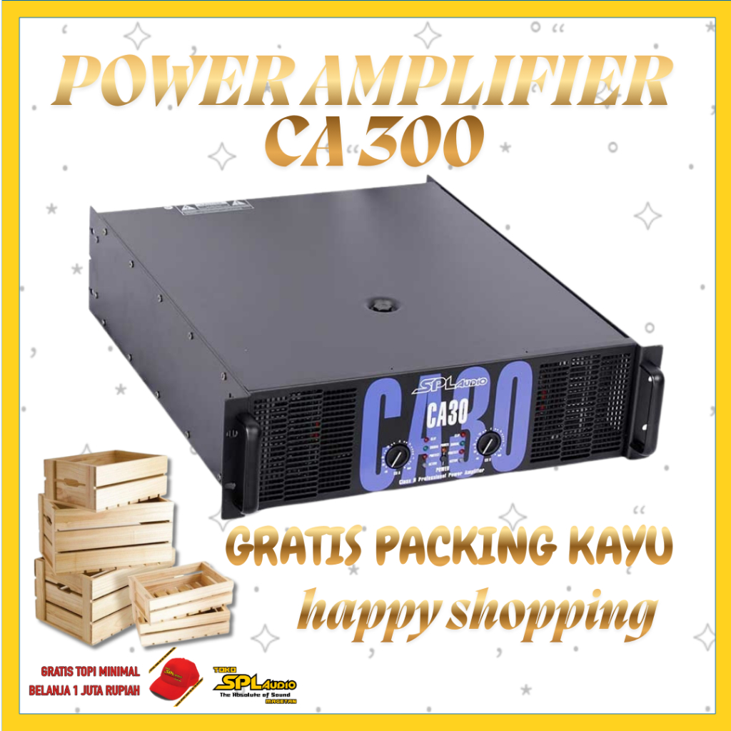 SPL Audio Power Amplifier 2 Channel CA 80