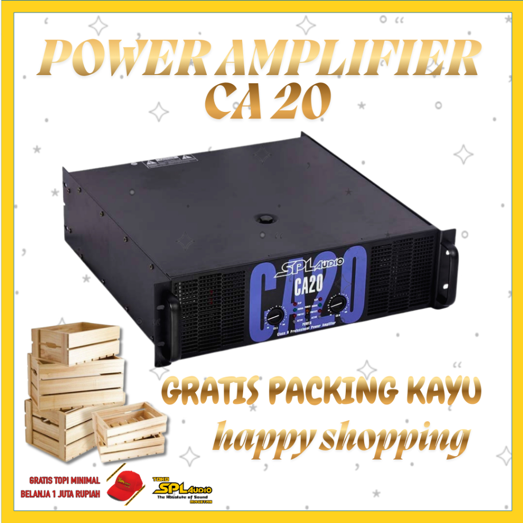 SPL Audio Power Amplifier CA 20