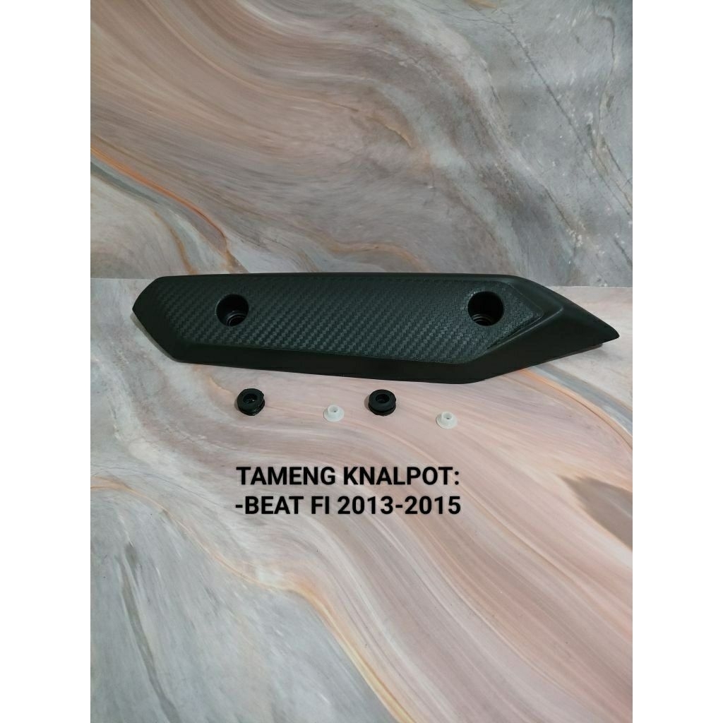 TAMENG TUTUP KNALPOT BEAT FI 2013-2015 BEST PRODUK KUALITAS ORIGINAL