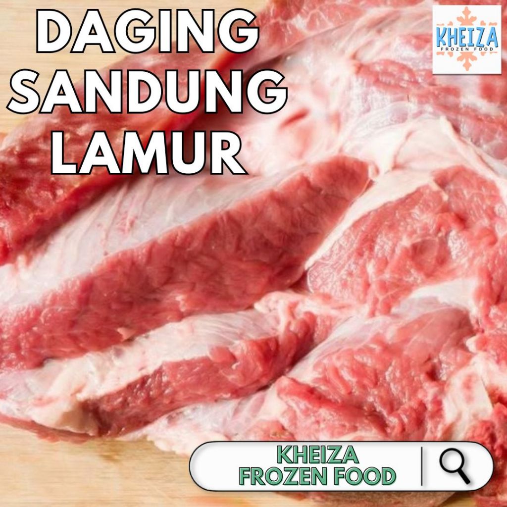 Sandung Lamur Brisket Daging Sapi Berlemak - Kheiza Frozen