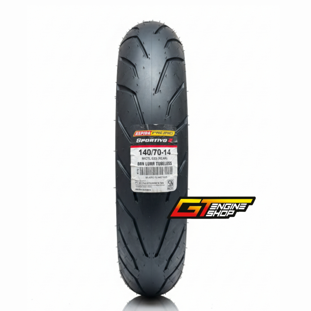BAN ASPIRA PREMIO SPORTIVO 2 140/70-14 BAN BELAKANG AEROX XMAX FORZA UKURAN 140 70 14 ASPIRA PREMIO 