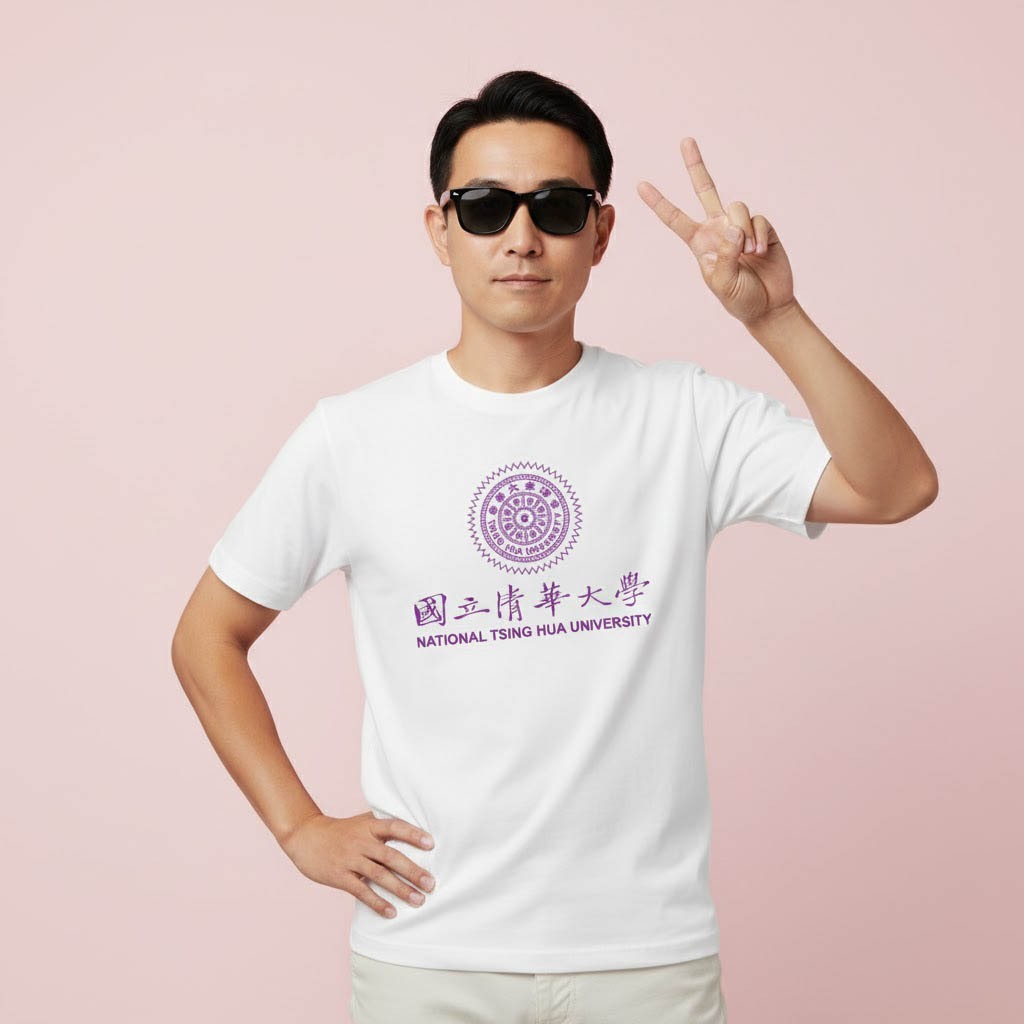 Kaos T-Shirt Premium National Tsing Hua University Taiwan Cotton cloth short sleeve and  long sleeve