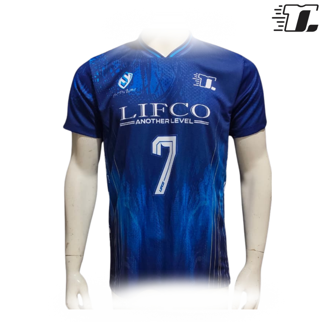 Lifco Jersey Crofle Blue Navy Series (Tidak Bisa Request Nama)(Volleyball Jersey / Jersey Voli)