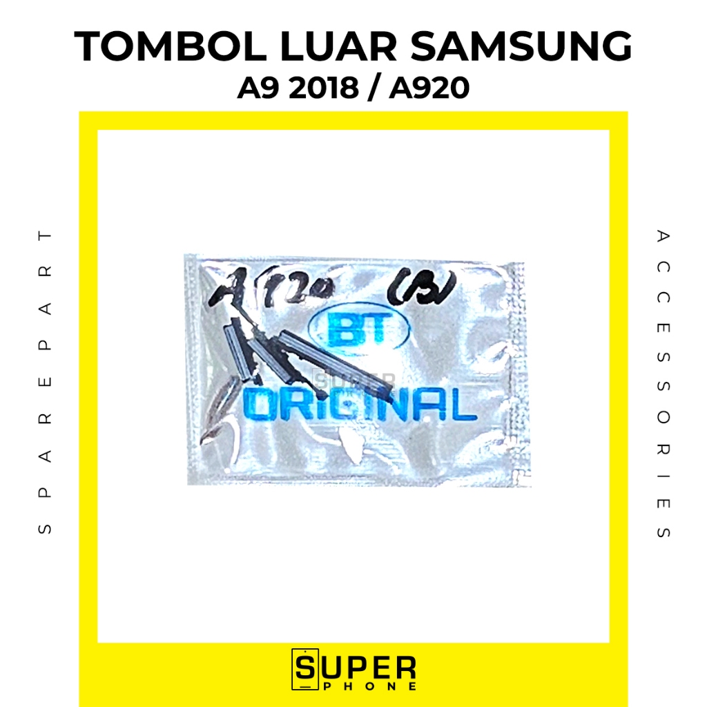 Tombol luar ON OFF + VOLUME SAMSUNG A9 2018 / A920