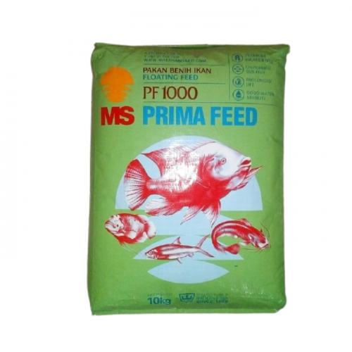 Pakan Benih Ikan PF 1000/Prima Feed 1000 1 kg/Repacking 1 kg Prima Feed 1000/Pakan Ikan PF 1000