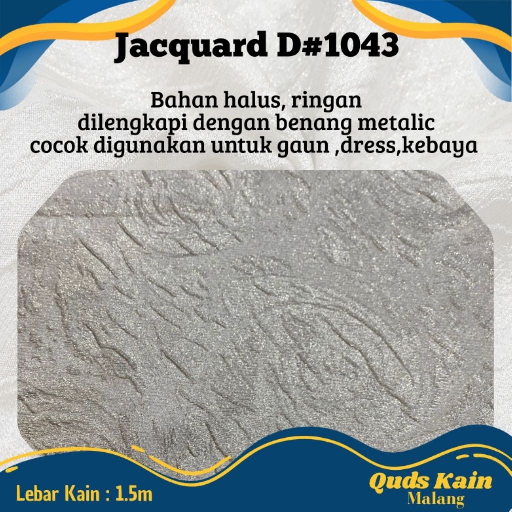 Kain Jacquard Emboss | Kain Jacquard D-1043