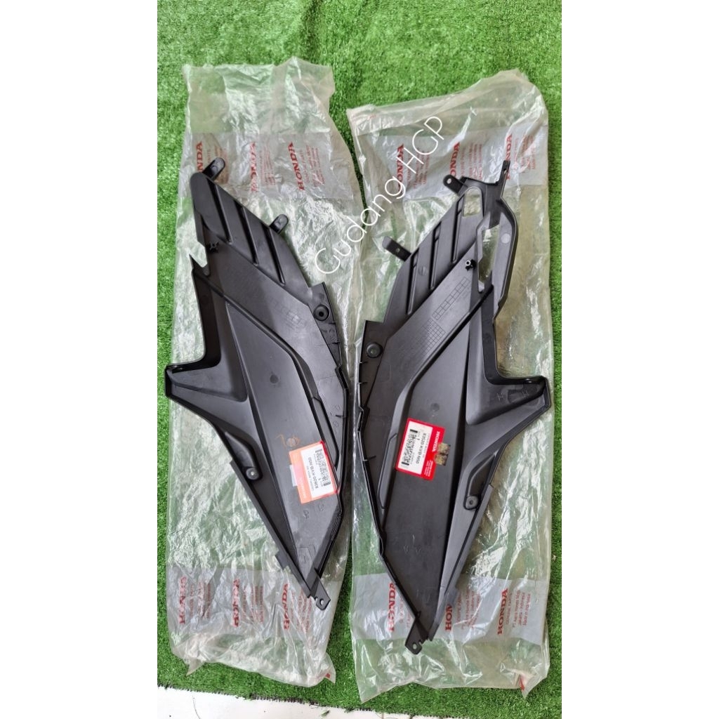 Cover L & R Body Side Cover Body Samping Vario 110 Techno Karbu 83520 83620-KVB-N50 Ori Honda Genuin