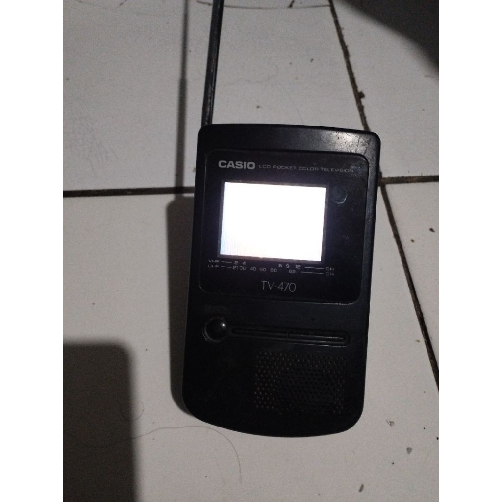 Casio tv-470 second minus