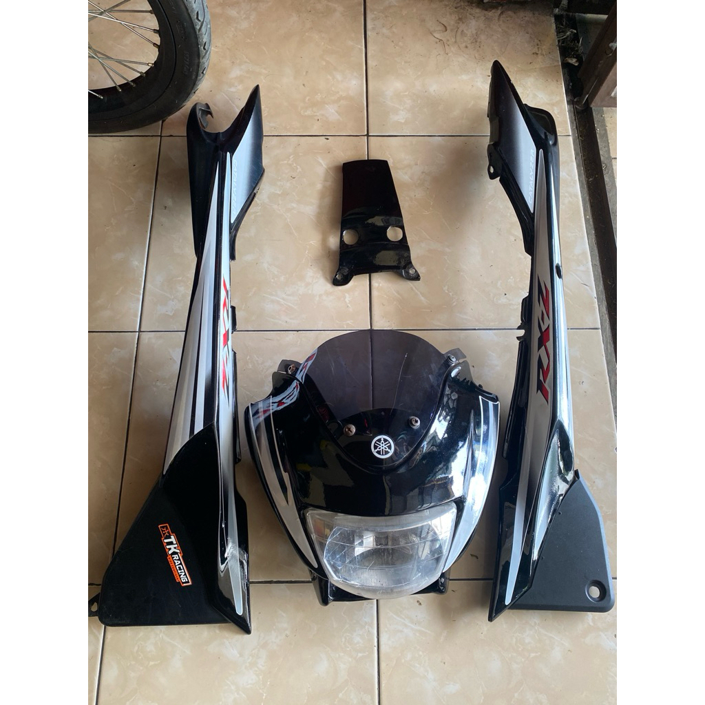 Body set rxz catalyzer bahan fiber tebal rapi