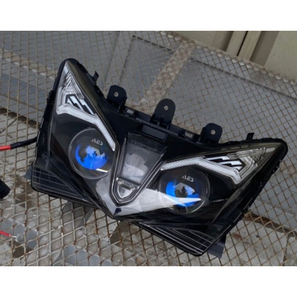 Headlamp Vario 125 old KZR custom biled