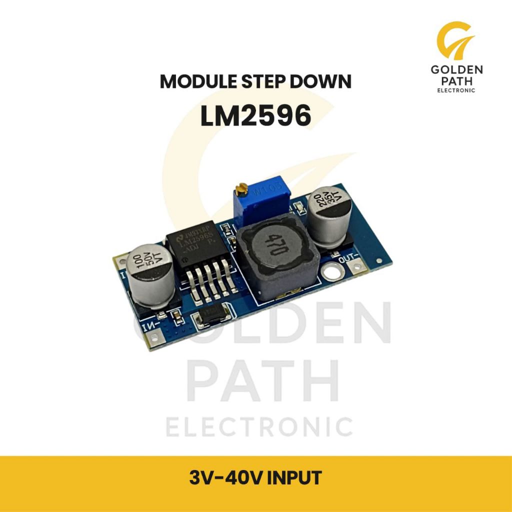 Modul Kit Step down LM 2596 / Modul module step down dc to dc 3a LM2596 adjustable step down