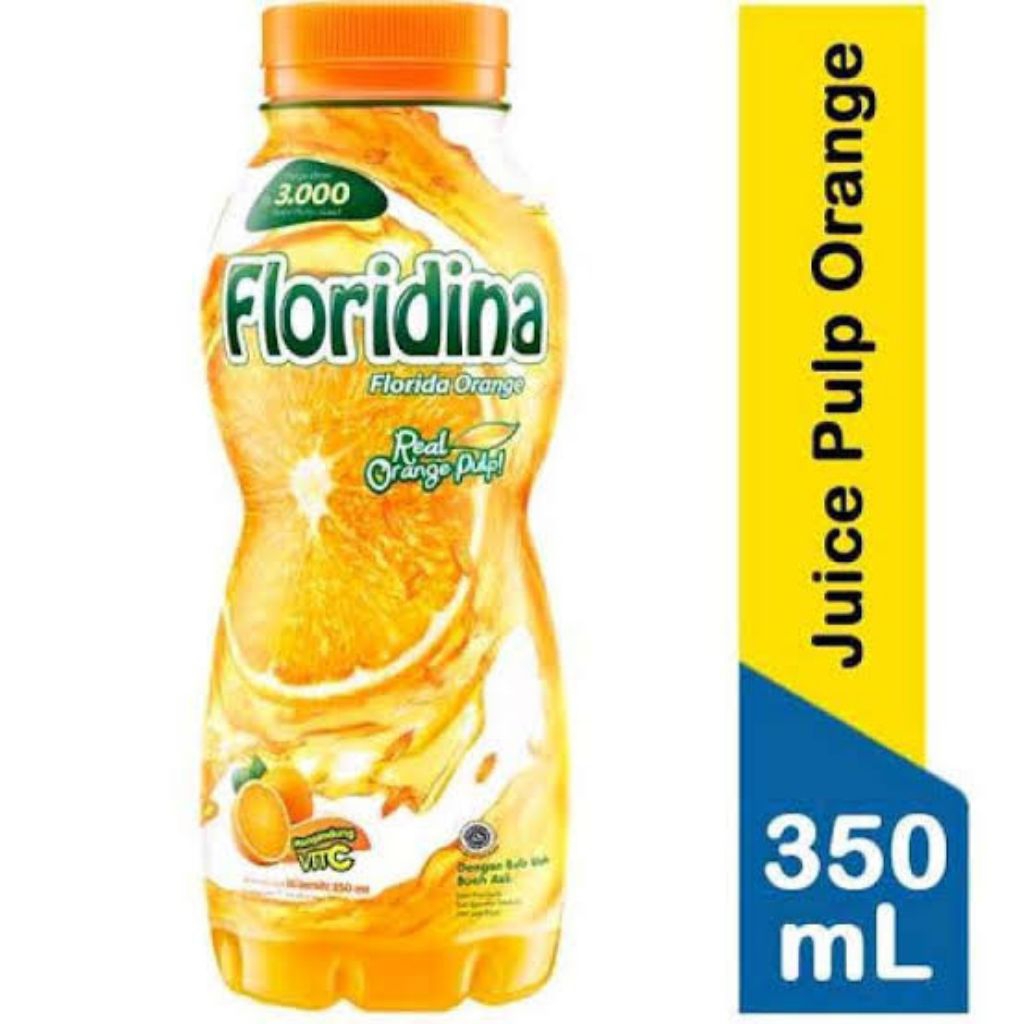 floridina orange & floridina coco 1 botol 350ml