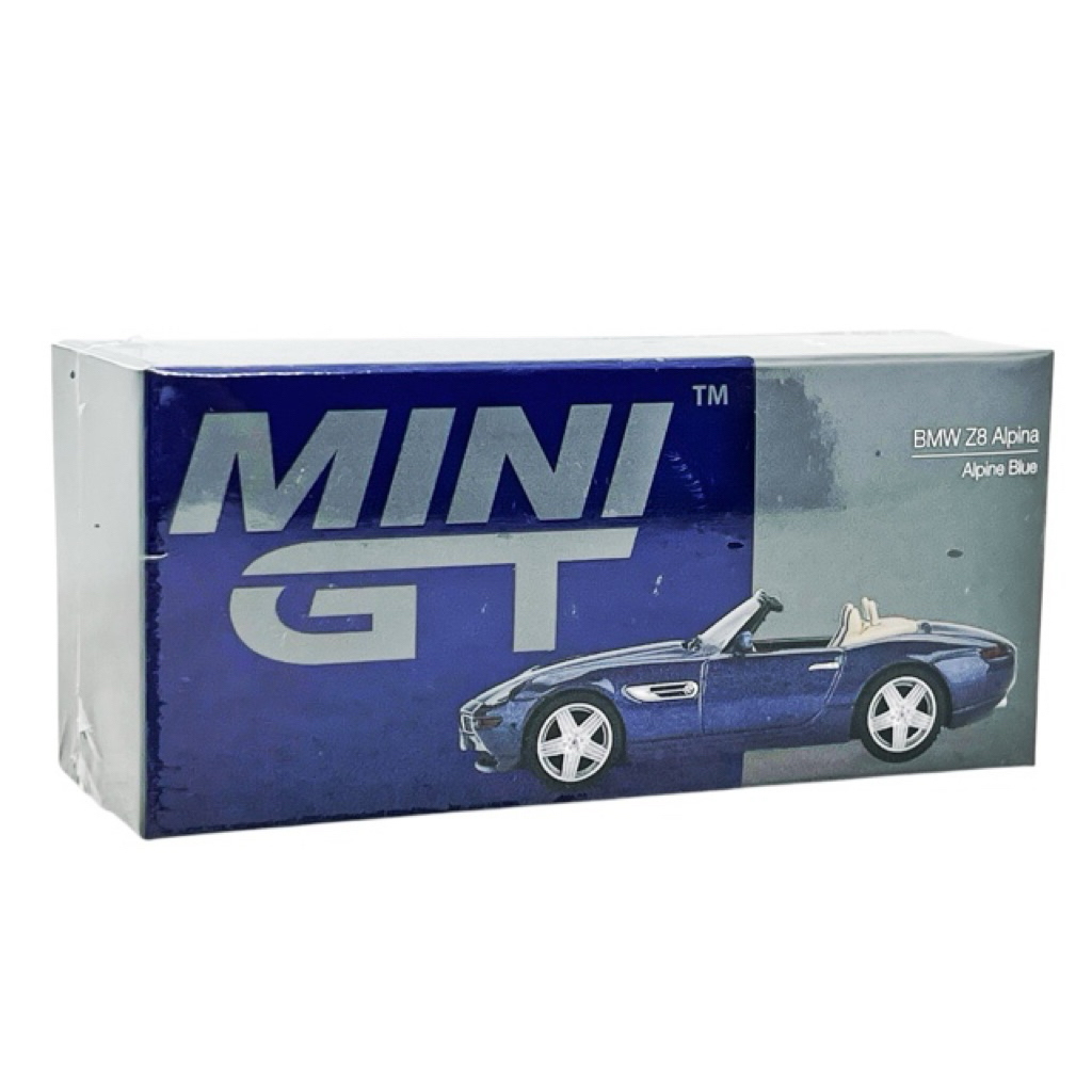 Mini GT 64 BMW Z8 Alpina Blue Box  #1082