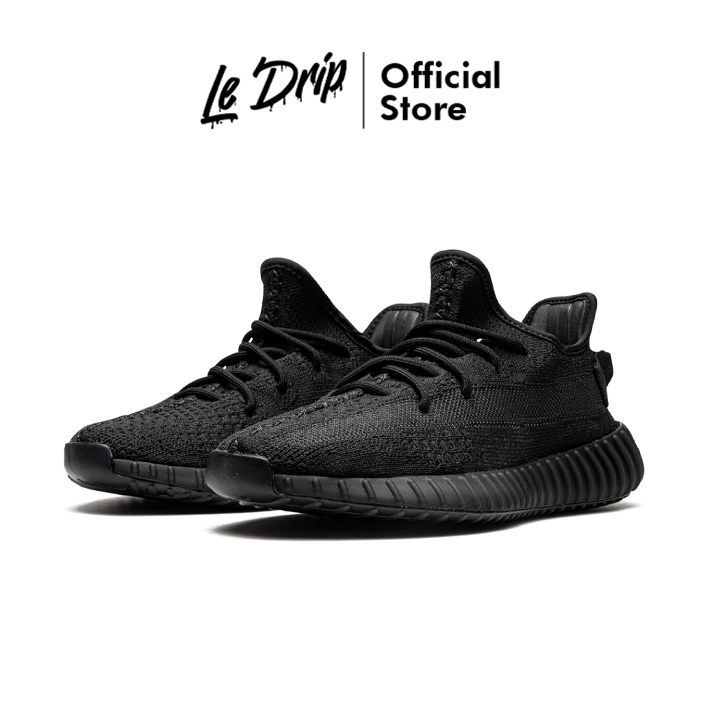 Sepatu Adidas Yeezy 350 Boost V2 Black Onyx Sneakers Authentic