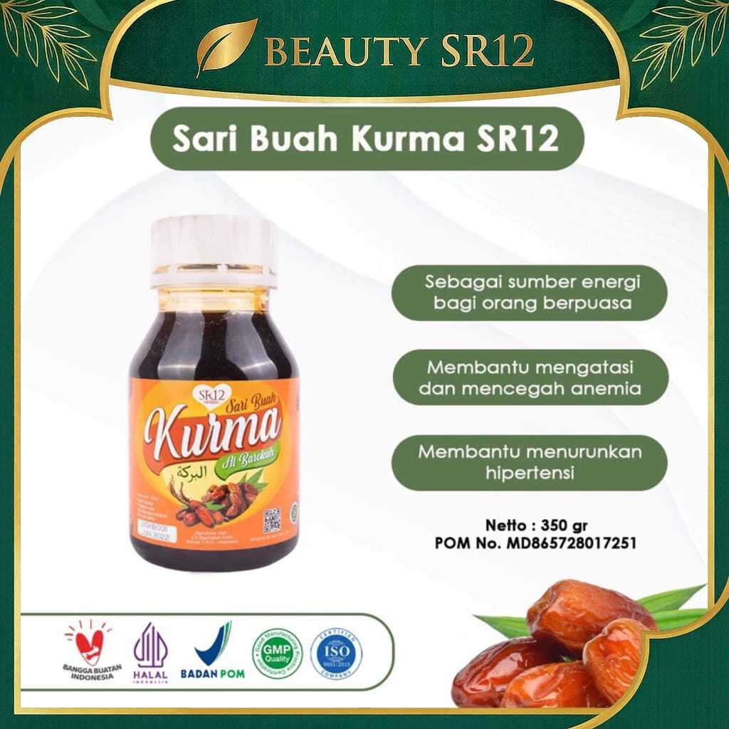 Sari Kurma SR12 SR 12 Asli Penambah Stamina Pria Laki Laki Dewasa Obat Herbal Anemia Hipertensi Dara