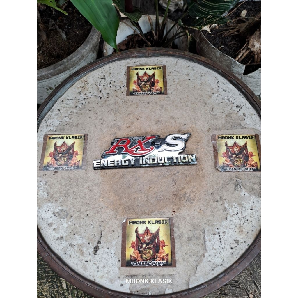 logo emblem box aki rx s congo ORIGINAL emblem logo tutup aki rxs congo emblem cover tepong accu rxs