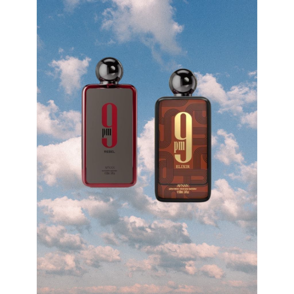 Afnan 9pm rebel,Afnan 9pm elixir 100% original BNIB