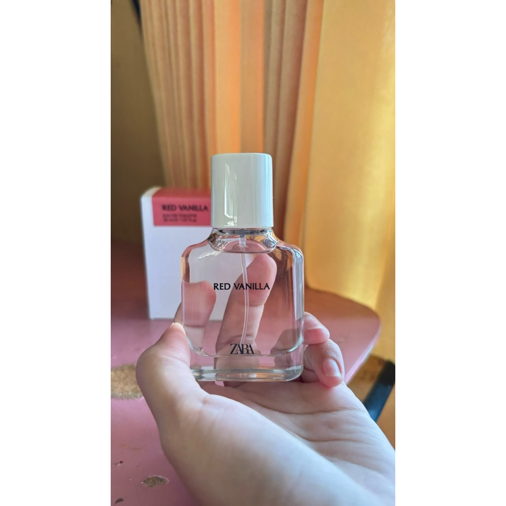 zara red vanilla perfume 30ml