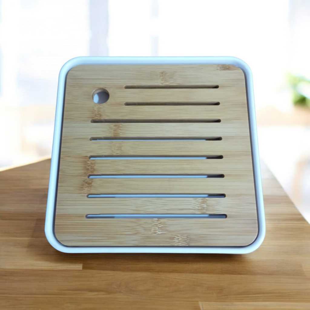 NAMPAN TATAKAN TEH CHINESE WOODEN TEA TRAY / BAKI NAMPAN KAYU CHINESE TEA TRAY