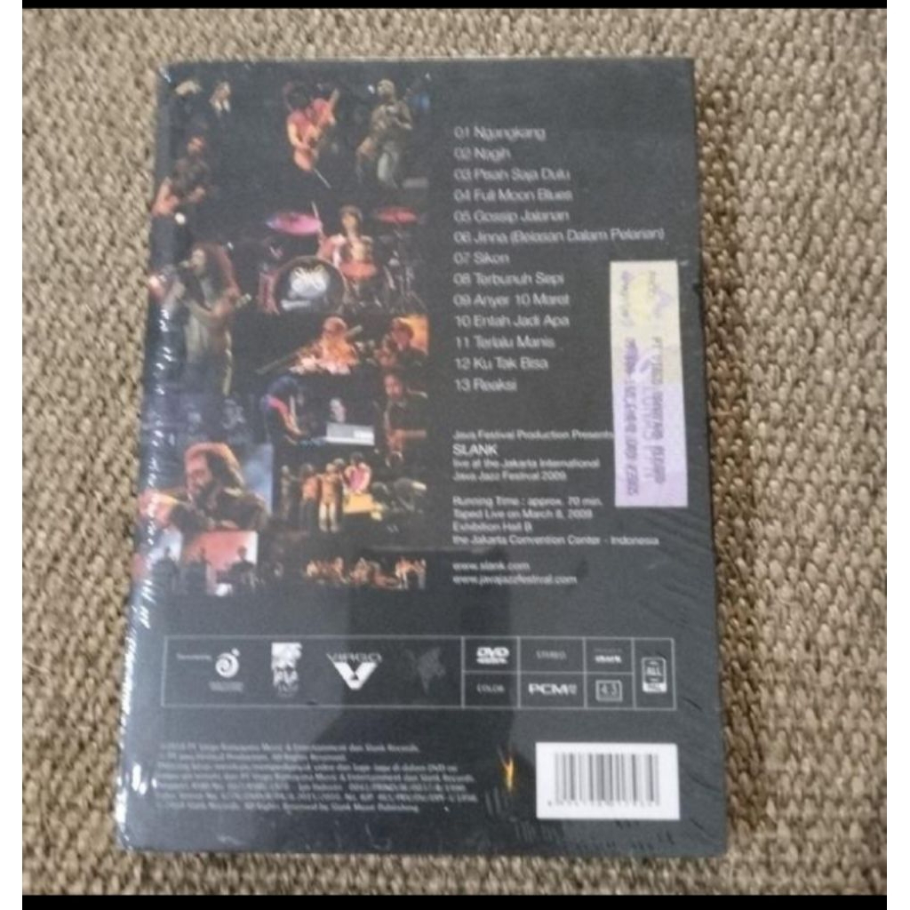 DVD slank live at the jakarta international Java jazz festival 2009