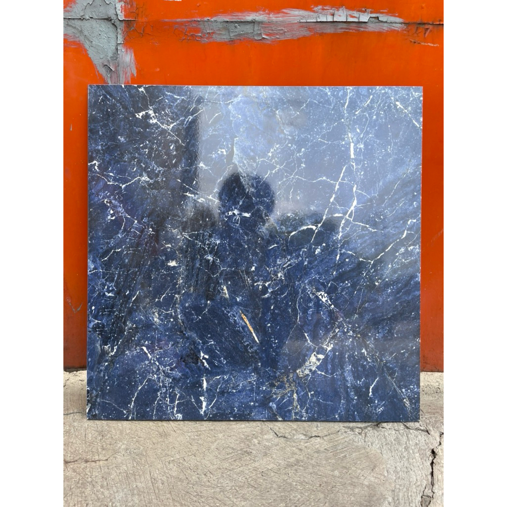 Keramik Platinum Liverpool Blue & Lincoln Cream 50x50 rec