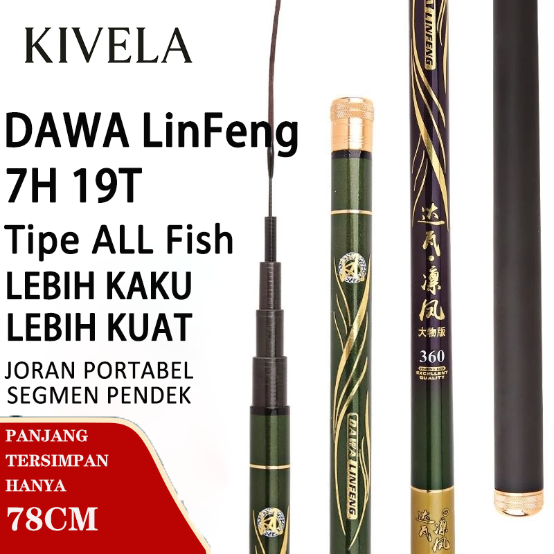 [COD] Joran Tegek Dawa Linfeng / Joran Tegek longteng 19t 7h kaku ringan free packing pipa pvc WSW