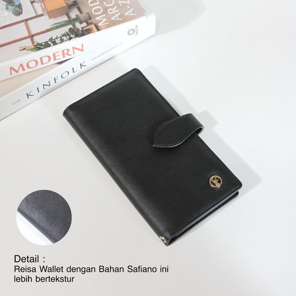 REISA WALLET SAFIANO BY THE ASTORIA  - DOMPET PASPOR