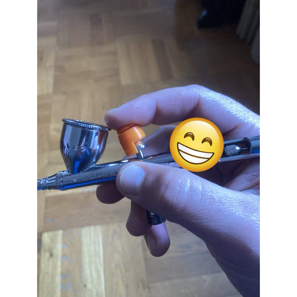 tombol airbrush untuk melukis menggambar / airbrush makeup /airbrush nailart/ Airbrush button