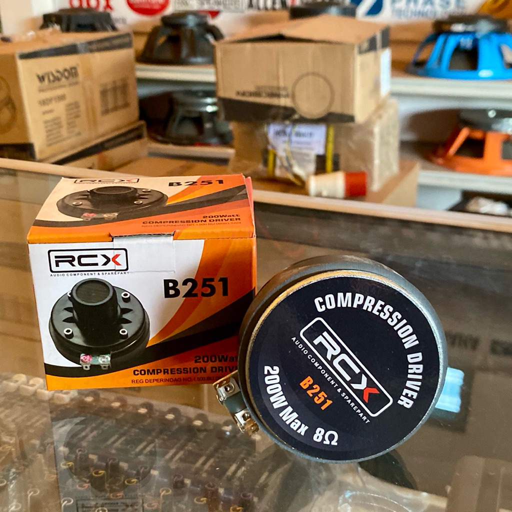Driver Tweeter RCX B251 | Tweeter Rcx B251 200 watt