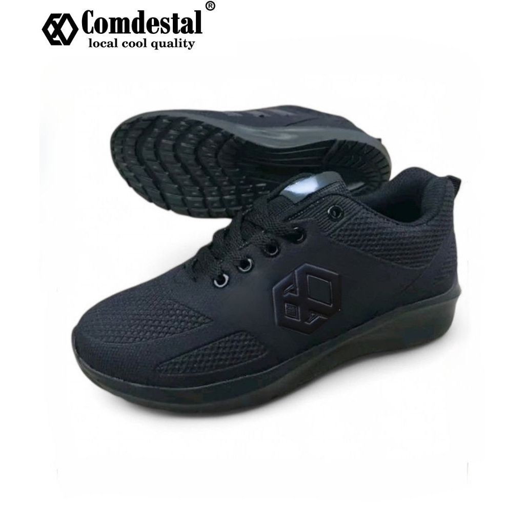 sepatu sekolah hitam polos sepatu kerja pria wanita