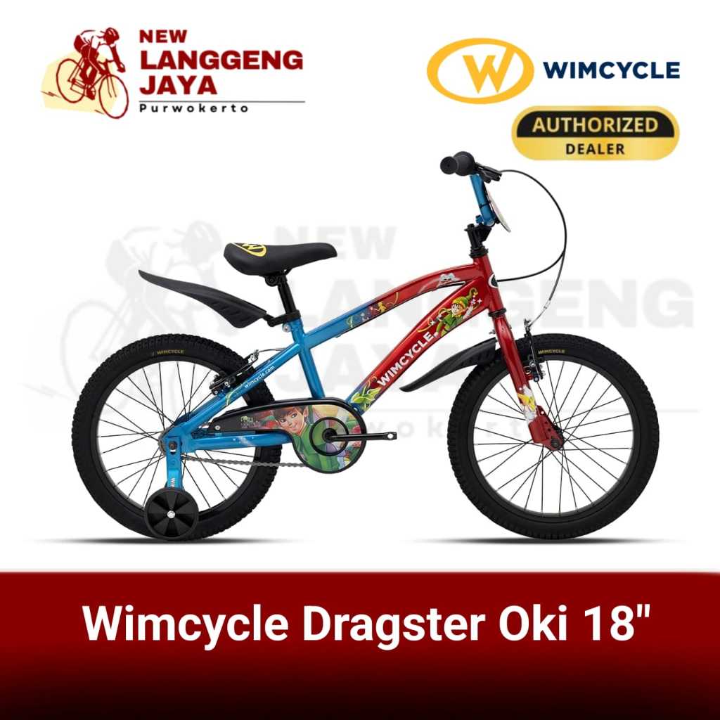 Wimcycle Sepeda BMX Dragster Oki 18"