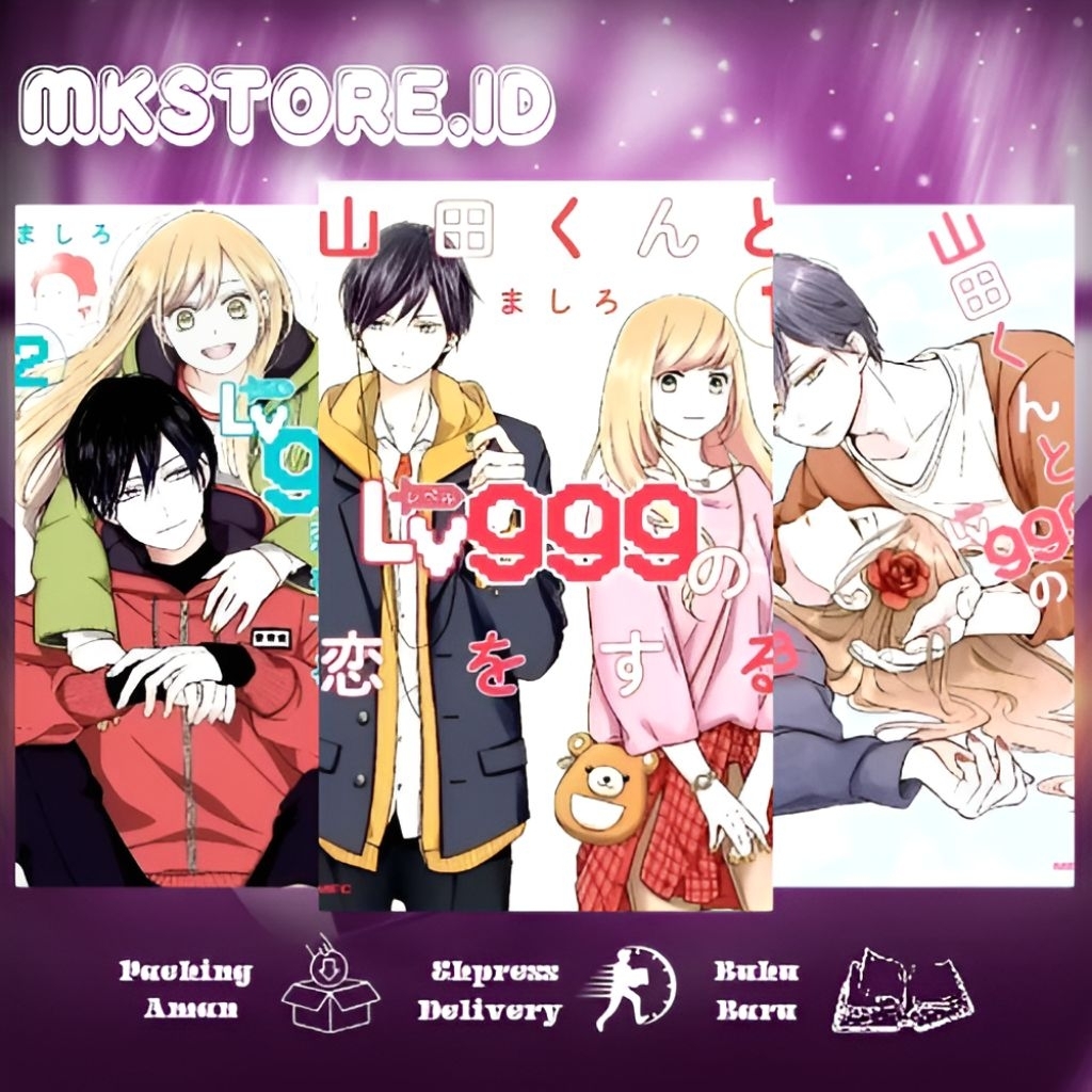 Komik Manga Yamada-kun to Lv999 no Koi wo Suru Vol. 1-9 Bahasa Indonesia