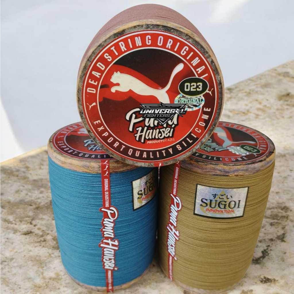 Benang Senar Gelasan Layangan Matot Abu Import Sughoi PUMA MERAH 6000yard 0.23