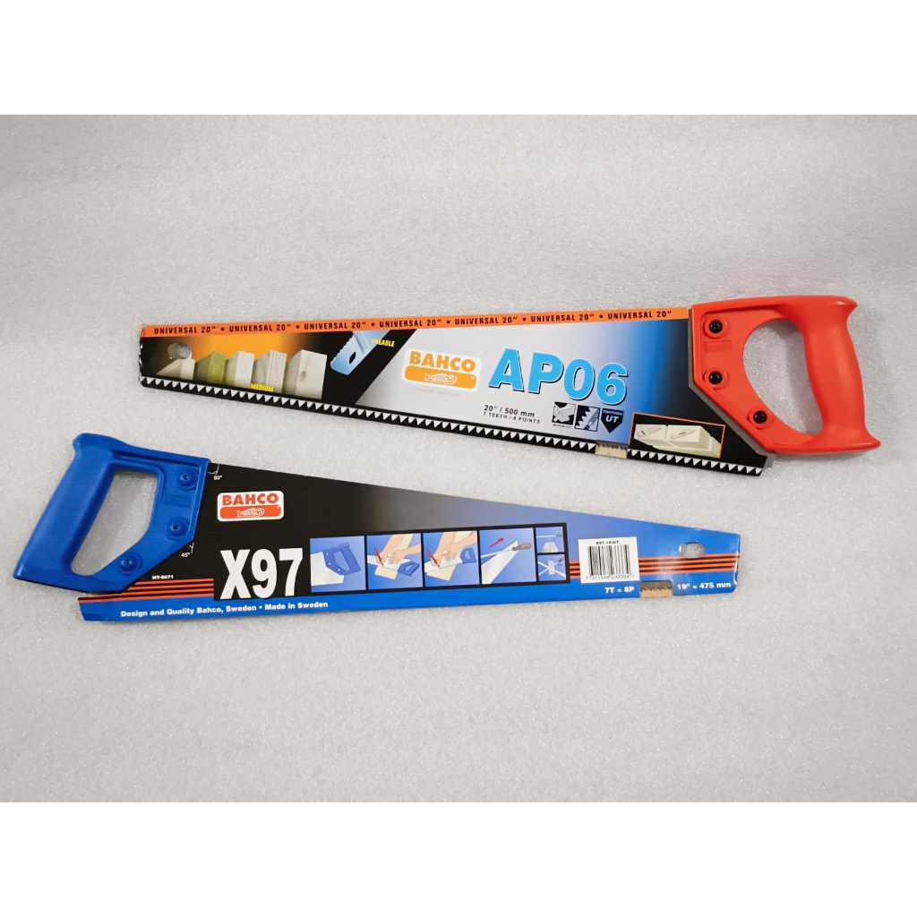 ORIGINAL BAHCO GERGAJI KAYU BAHCO X97 19" / GERGAJI KAYU BAHCO AP06 20" / GERGAJI KAYU ASLI BAHCO SW