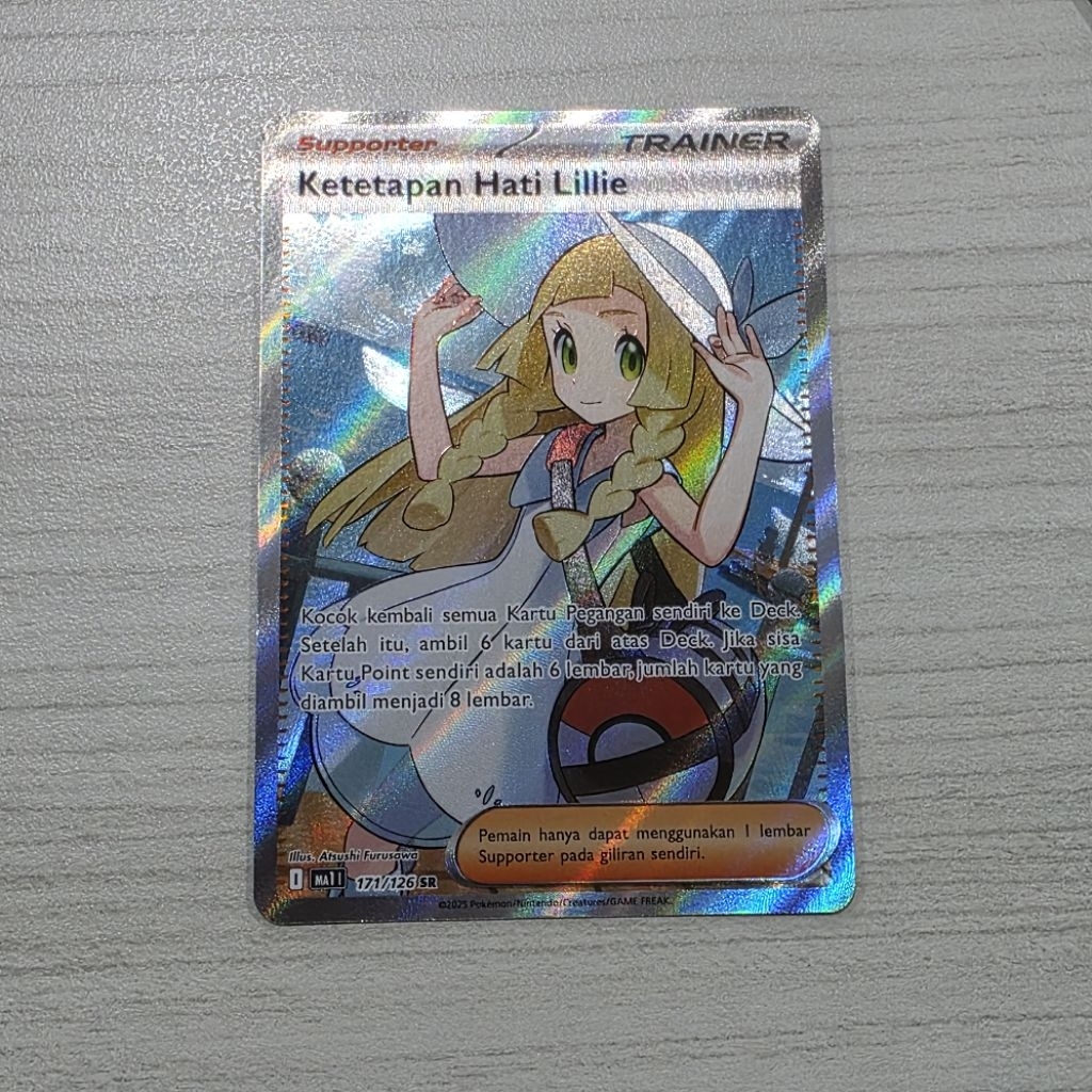 Ketetapan Hati Lillie SR Mega Evolusi
