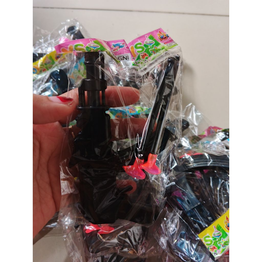 Pistol Peluru Mainan AK 47 Ukuran 12 Cm+2 Peluru