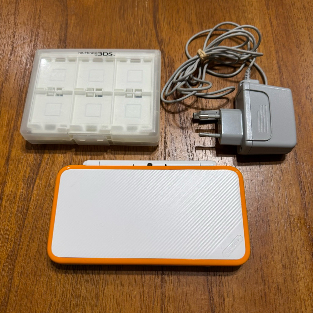 Nintendo 2DS XL LL OFW 32GB Orange Putih