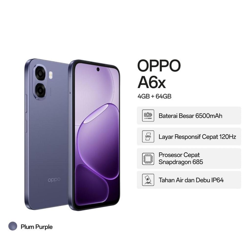 OPPO A6X 4G RAM 4/64GB GARANSI RESMI OPPO