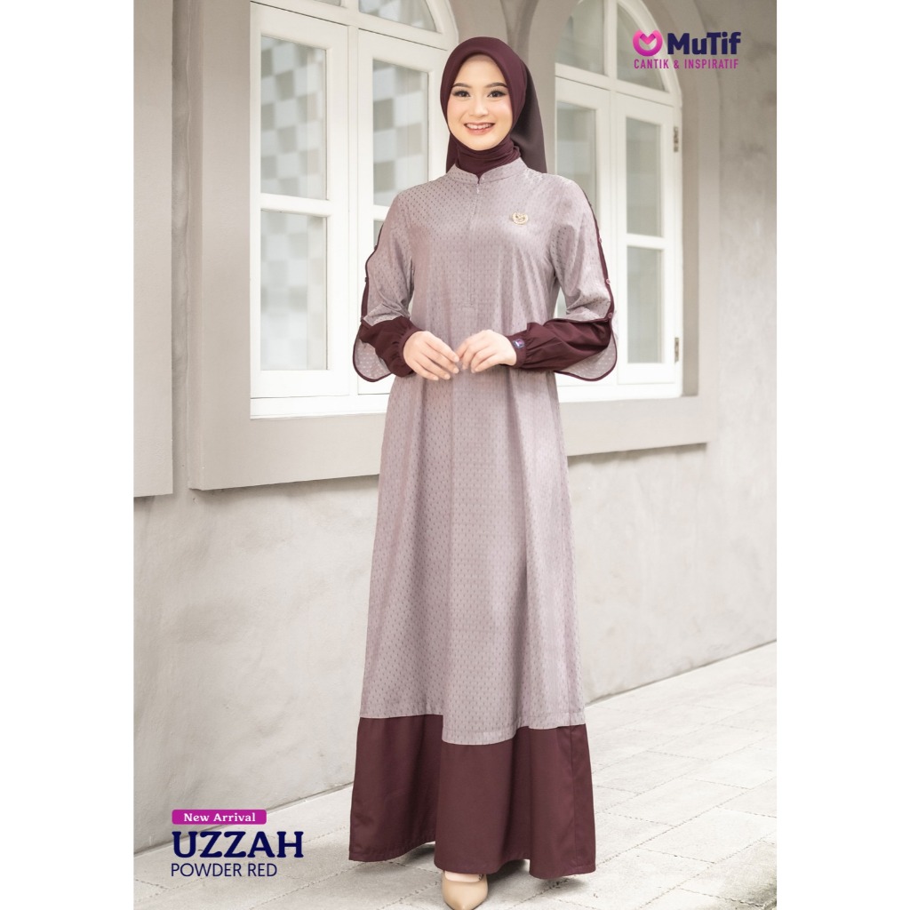 Mutif Sarimbit Uzzah by Mutif - Baju Gamis Celana Syari Muslim Wanita Dewasa Ibu