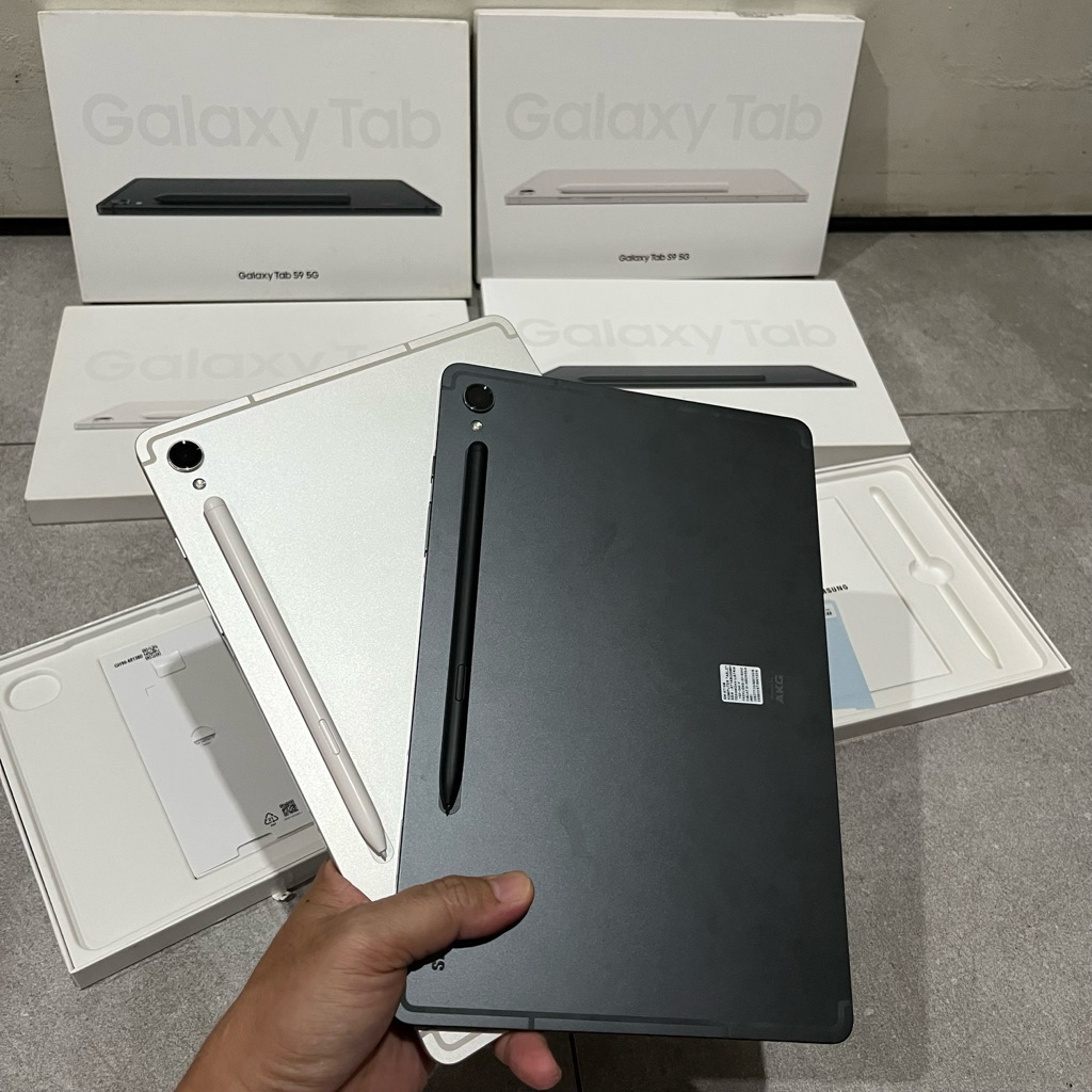 SAMSUNG TAB S9 5G 12/256GB | 8/128GB Sein 5G sellular Resmi Indonesia Second