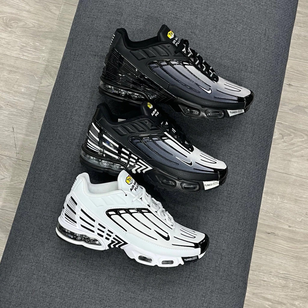 Sneakers pria NK TN PLUS 3 Black White