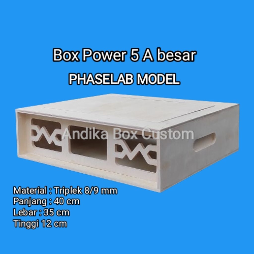 Box Power Amplifier 5 A Besar Model Phaselab