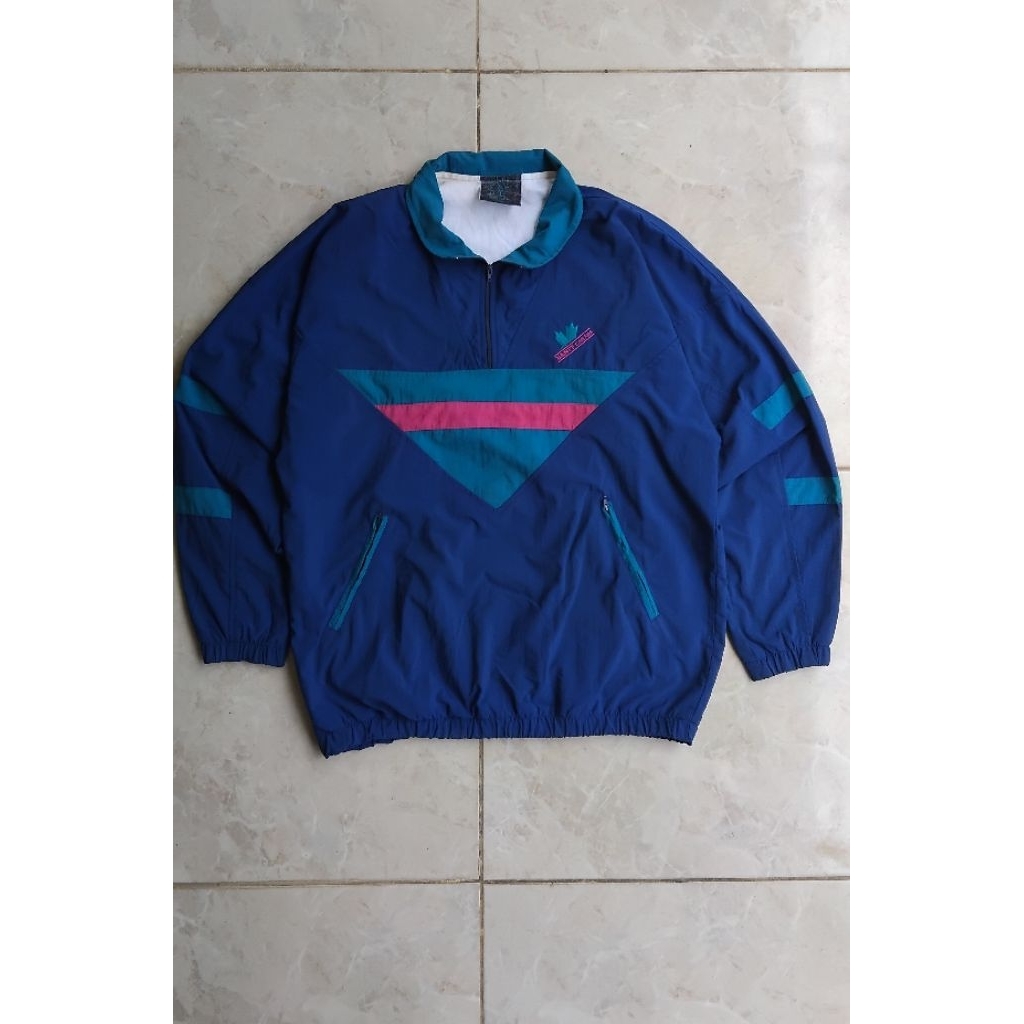 JACKET VINTAGE COLORBLOCK // JACKET MURAH