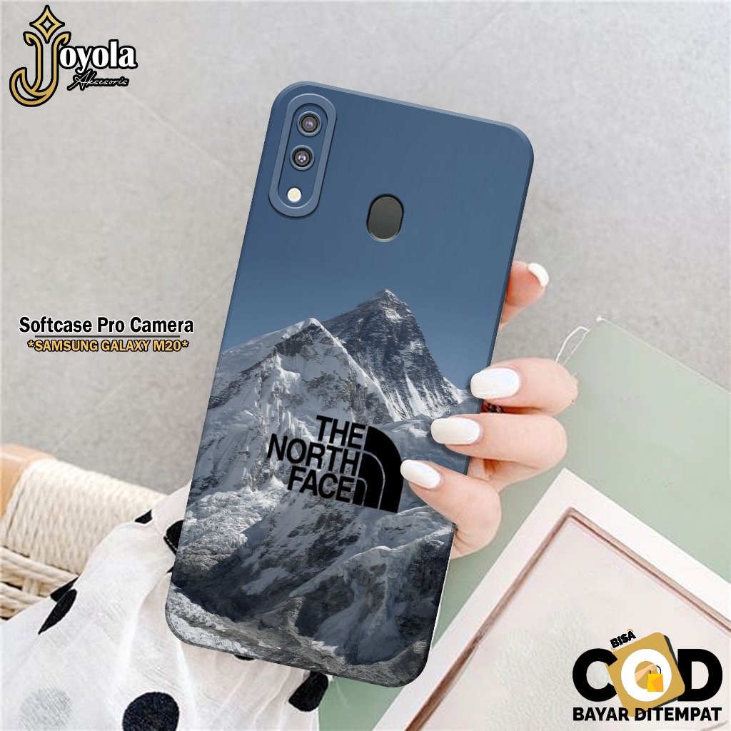 JOYOLA Case Samsung Galaxy M20 - Fahion Case Branded - Softcase Samsung Galaxy M20 - Pro Camera - Ca