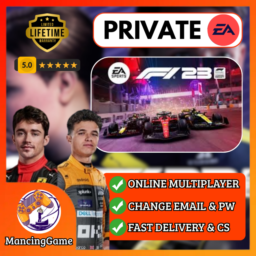 F1 2023 | PC EA ORIGIN ACCOUNT MULTIPLAYER ONLINE